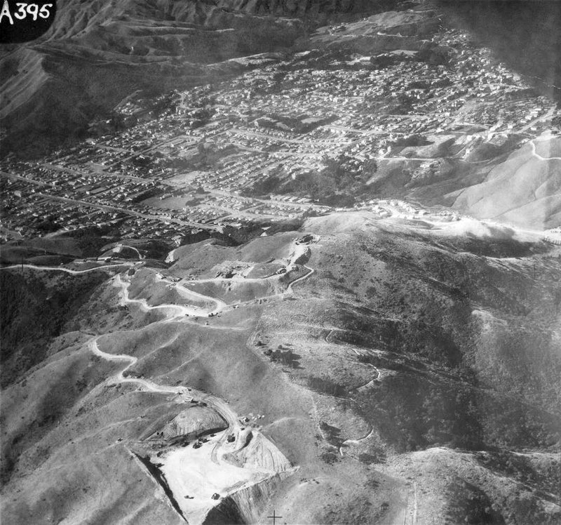 Aerial view Karori